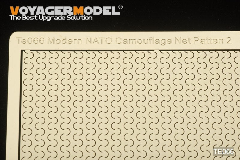 Modèle Voyager TE066, motif de camouflage OTAN moderne, filet 3 GP