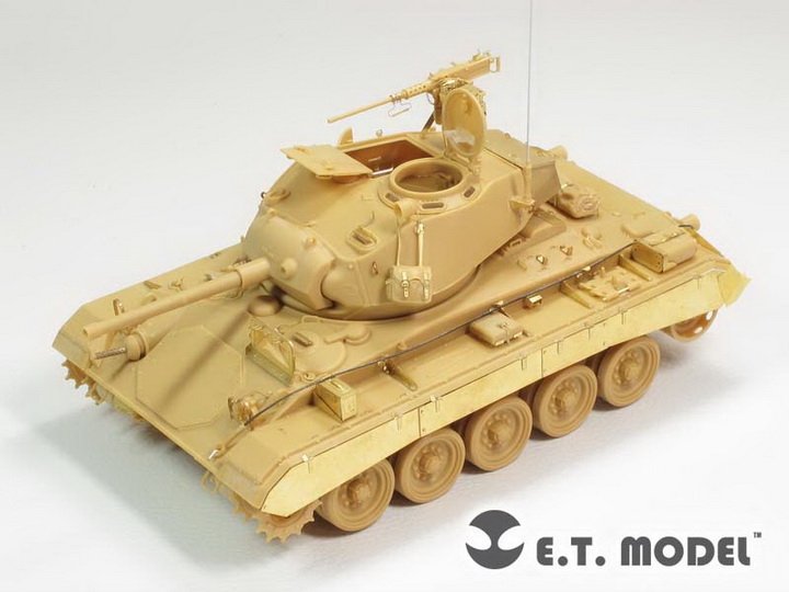 Maquette ET E35-136 Char léger américain M-24 Chaffee (Première production) pour Bronco 35069 au 1/35 – immagine 2
