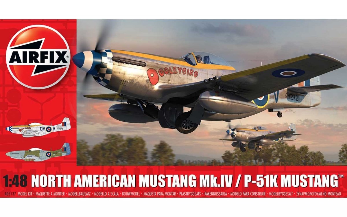 Airfix 05137 Mustang Mk.IV™ nord-américain au 1/48 