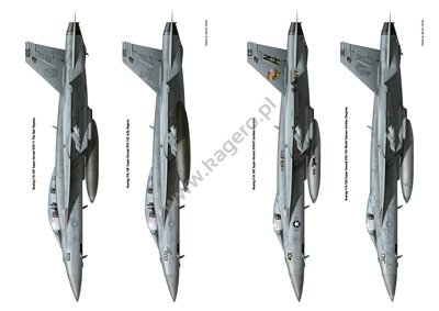 Kagero 3082 Boeing (McDonnell Douglas) F/A-18 E/F Super Hornets EN – image 5