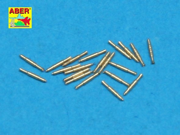 Aber 350L-32 Ensemble de 20 canons de mitrailleuse Vickers Mk.III de 0,5 pouce (12,7 mm) pour navires de la Royal Navy (1/350)
