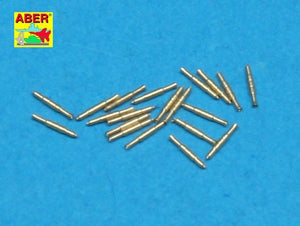 Aber 350L-32 Ensemble de 20 canons de mitrailleuse Vickers Mk.III de 0,5 pouce (12,7 mm) pour navires de la Royal Navy (1/350)
