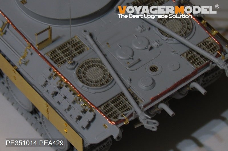 Voyager Model PE351014 WWII German Bergepanther Ausf.D Early Prodution Basic（For TAKOM 2102）1/35 – zdjęcie 3