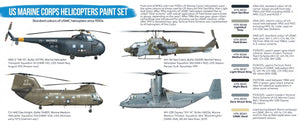 Hataka HTK-BS14 US Marine Corps Helicopters Paint Set (8x17ml) – zdjęcie 2