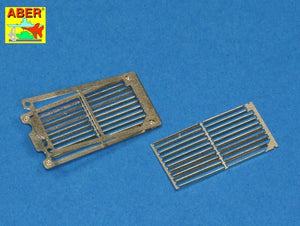 Grilles Aber 35G26 pour char allemand Standardpanzer E-75 ou E-50 (1/35) – immagine 3