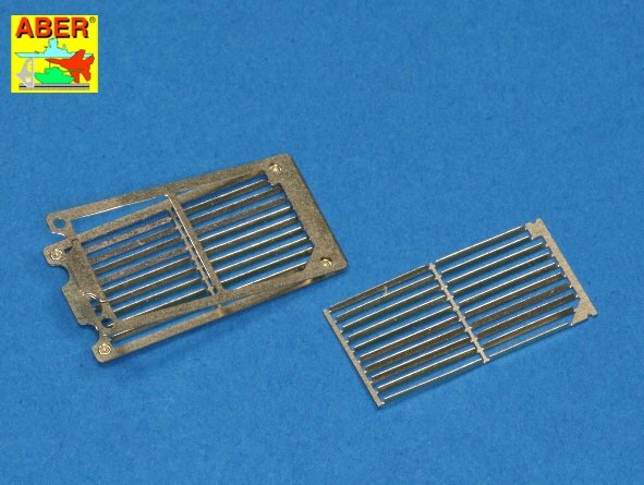 Grilles Aber 35G26 pour char allemand Standardpanzer E-75 ou E-50 (1/35) – immagine 3
