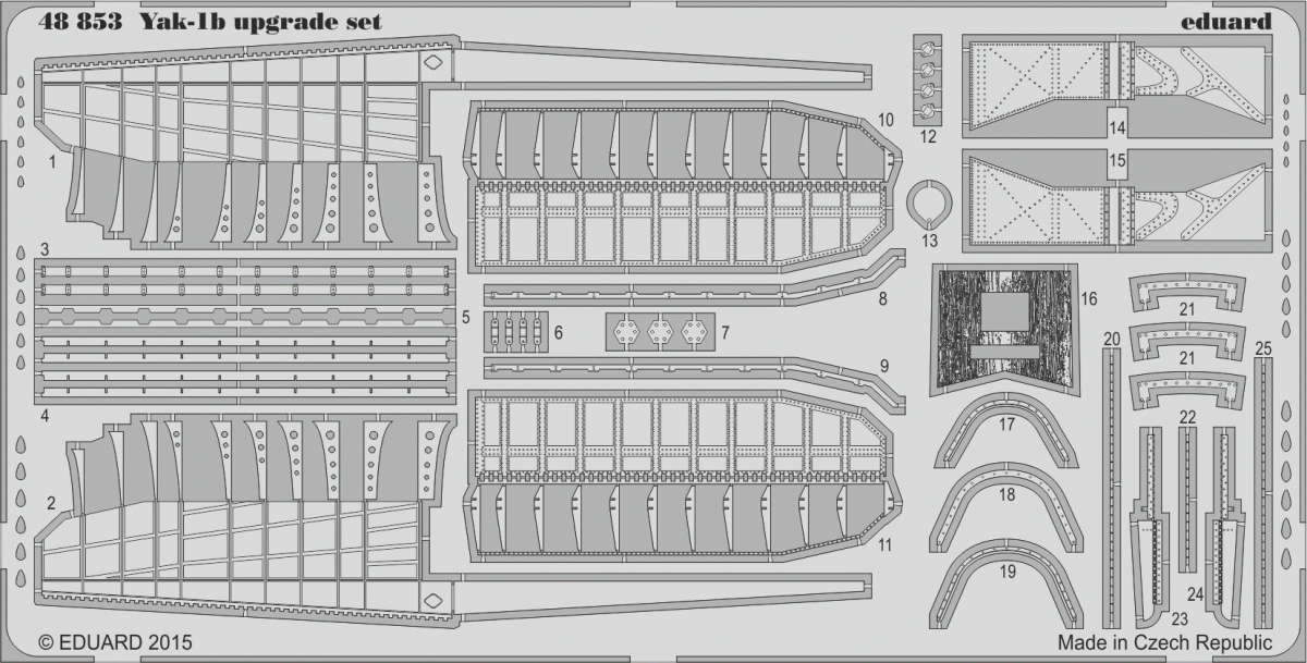Kit de mise à niveau Eduard 48853 Yak-1b 1/48 EDUARD