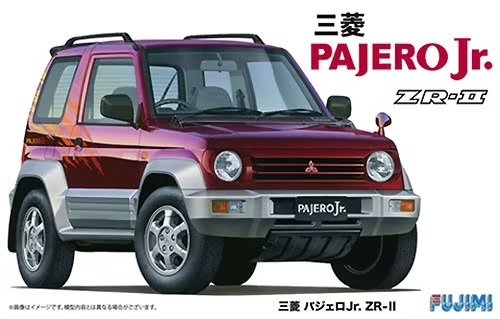 Fujimi 039107 Mitsubishi Pajero AJERO-Jr. ZR-II avec masquage de cadre de fenêtre 1/24