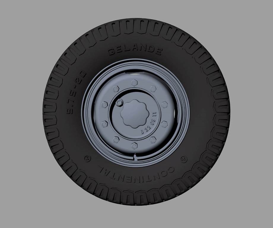 Panzer Art RE35-456 Roues de route Hanomag SS100 (Continental) 1/35 – immagine 2