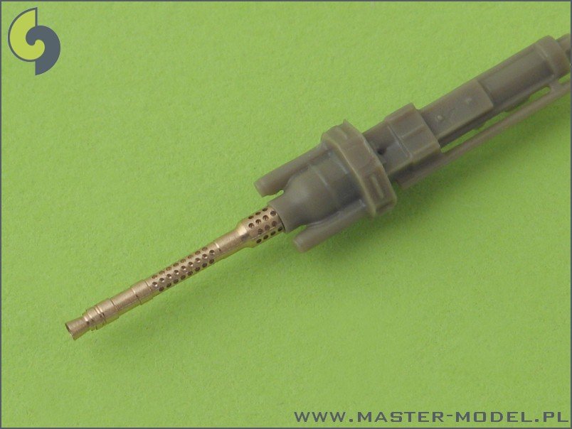 Master AM-48-014 German aircraft machine gun MG 131 (13mm) barrels (2pcs) 1/48 – zdjęcie 2