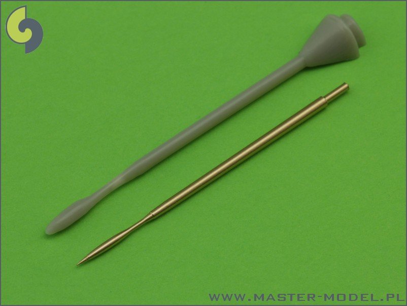 Master AM-48-057 SEPECAT Jaguar GR1/GR3 Tube de Pitot et sonde d&amp;#39;angle d&amp;#39;attaque (1/48) – Bild 2