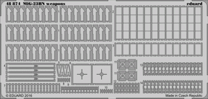 Armement du MiG-23BN Eduard 48874 au 1/48 TRUMPETER
