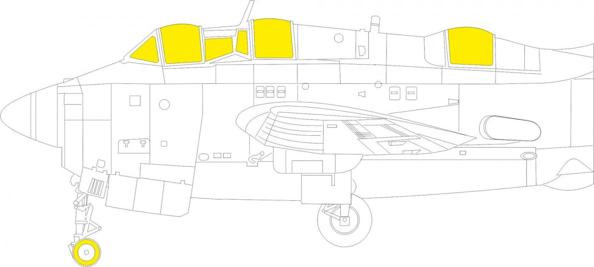 Eduard EX1016 Fou de Bassan AS.1/ AS.4 AIRFIX 1/48