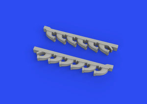 Eduard 672284 S-199 pots d&amp;#39;échappement - Impression Eduard 1/72 – immagine 3