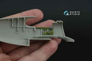 Intérieur coloré imprimé en 3D sur papier décalcomanie Quinta Studio QD48473 P-51A (Accurate Miniatures/Academy) 1/48 – immagine 11