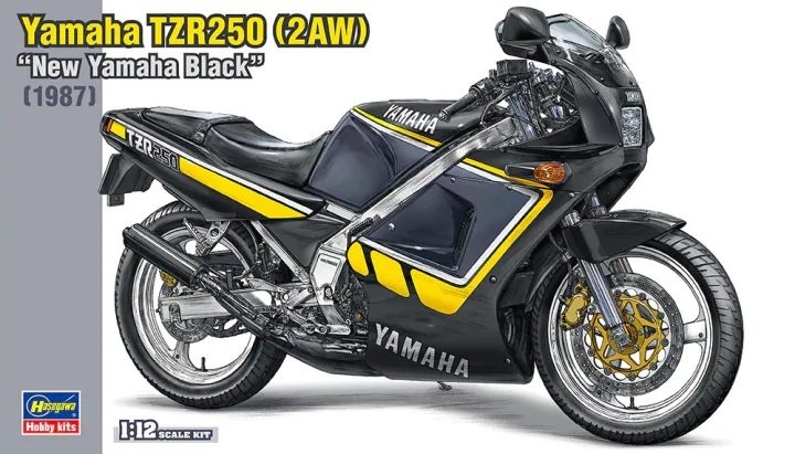 Hasegawa 21743 Yamaha TZR250 (2AW) &amp;quot;New Yamaha Black&amp;quot; 1/12