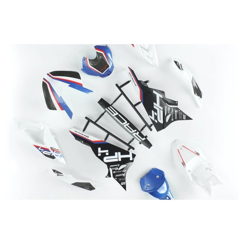 Meng Model MT-004S BMW HP4 Race Pré-peinte 1/9  – image 12