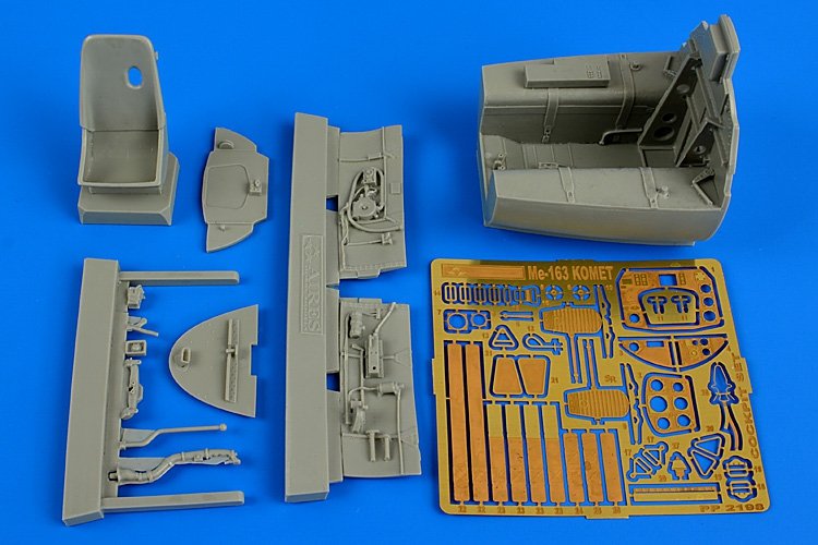 Ensemble de cockpit Aires 2198 Me 163B Komet 1/32 Meng