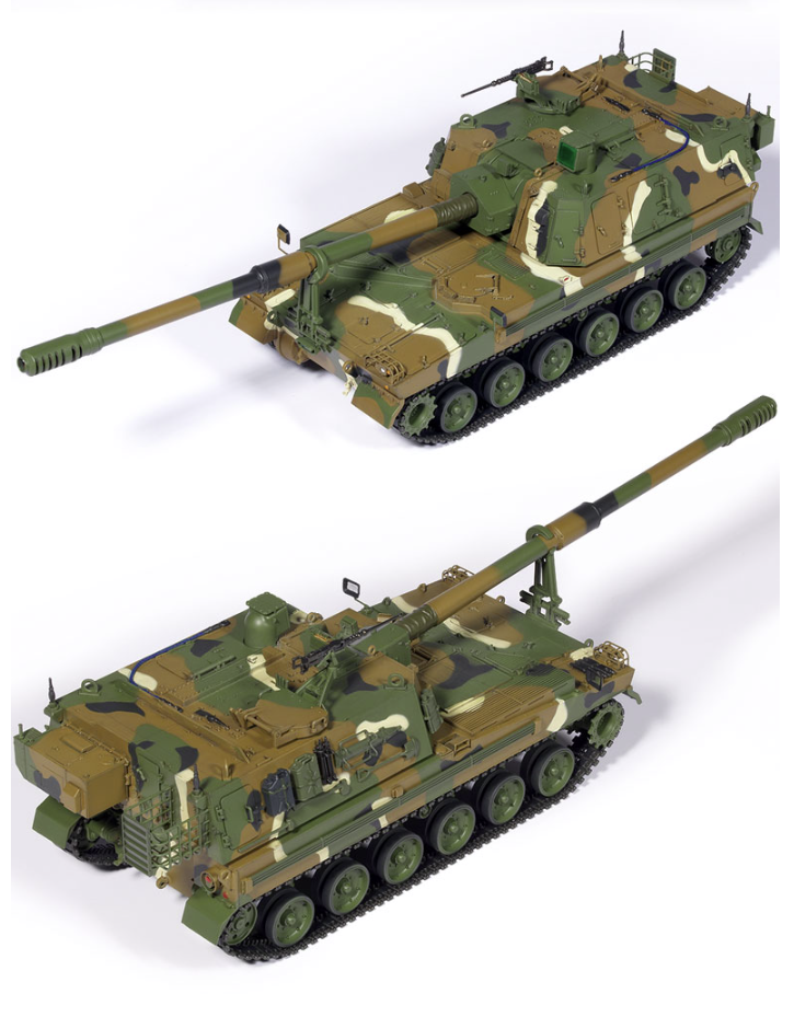Academy 13561 Obusier automoteur K9A1 de l&amp;#39;armée de la République de Corée, échelle 1/35 – imagen 4