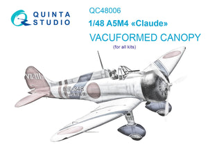 Quinta Studio QC48006 A5M4 verrière transparente sous vide (Tous les kits) 1/48