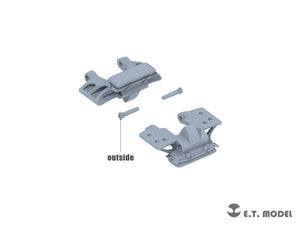 ET Model P35-060 Pignons et chenilles de Sd.Kfz.7(8t) allemand de la Seconde Guerre mondiale (impression 3D) 1/35 – immagine 3