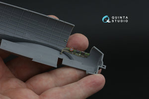 Intérieur imprimé en 3D et coloré sur papier décalcomanie Quinta Studio QDS-48555 Bristol Beaufighter NF.Mk.VI (Tamiya, petite version) 1/48 – imagen 7