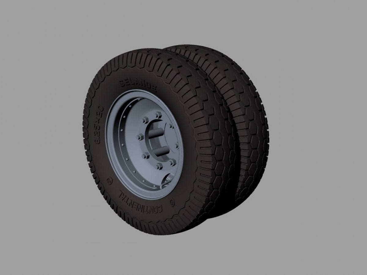 Panzer Art RE35-454 M-35 ADGZ-Daimler road wheels (Fulda) 1/35 – zdjęcie 3