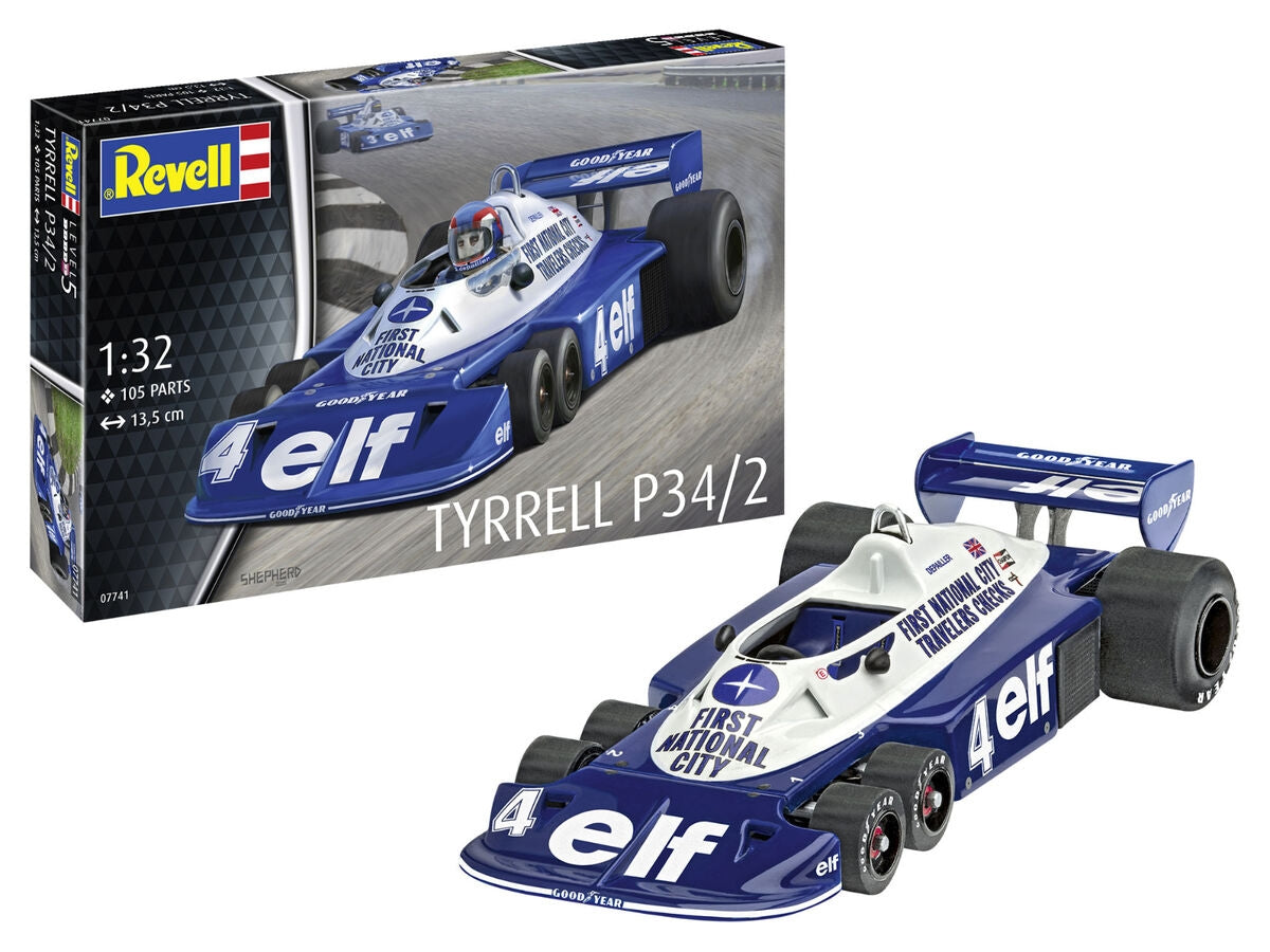 Revell 07741 Tyrrell P34-2 (6 roues) 1/32