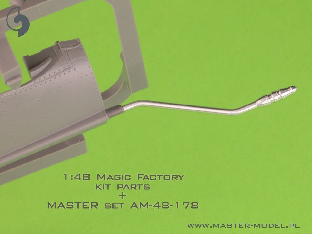 Master AM-48-178 A-4 Skyhawk - Perche de ravitaillement courbée (utilisée sur les versions A-4M/N, OA-4M et les versions tardives A-4E/F et TA-4F/J) 1/48 – imagen 6