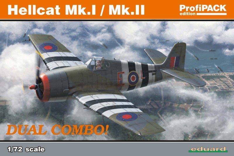Eduard 7078 Hellcat Mk. I/Mk. II COMBO DOUBLE (1/72)