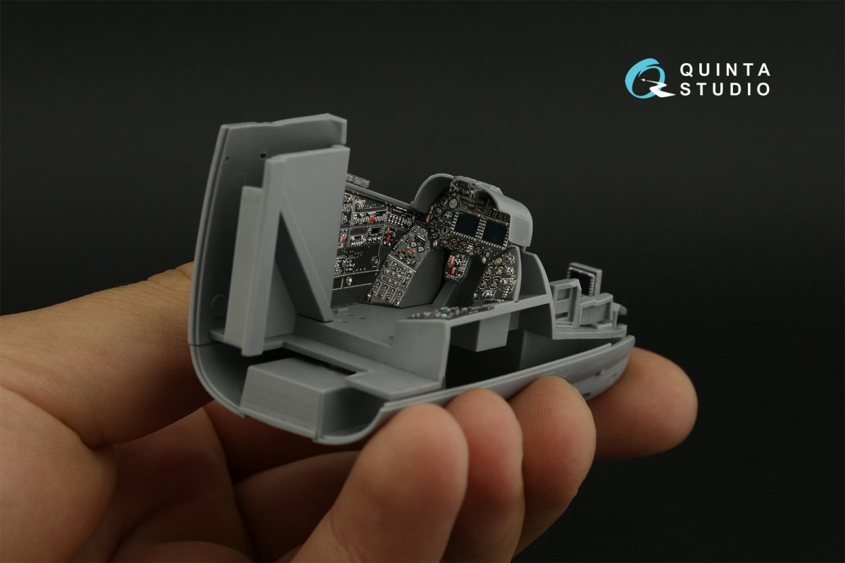 Quinta Studio QDS-48295 Mi-35M 3D-Printed &amp;amp; coloured Interior on decal paper (Zvezda) (Small version) 1/48 – zdjęcie 12