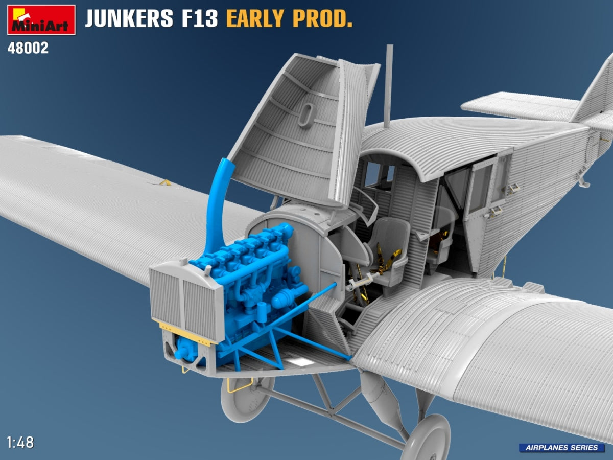 MiniArt 48002 JUNKERS F13. PREMIÈRE PRODUCTION 1/48 – immagine 18