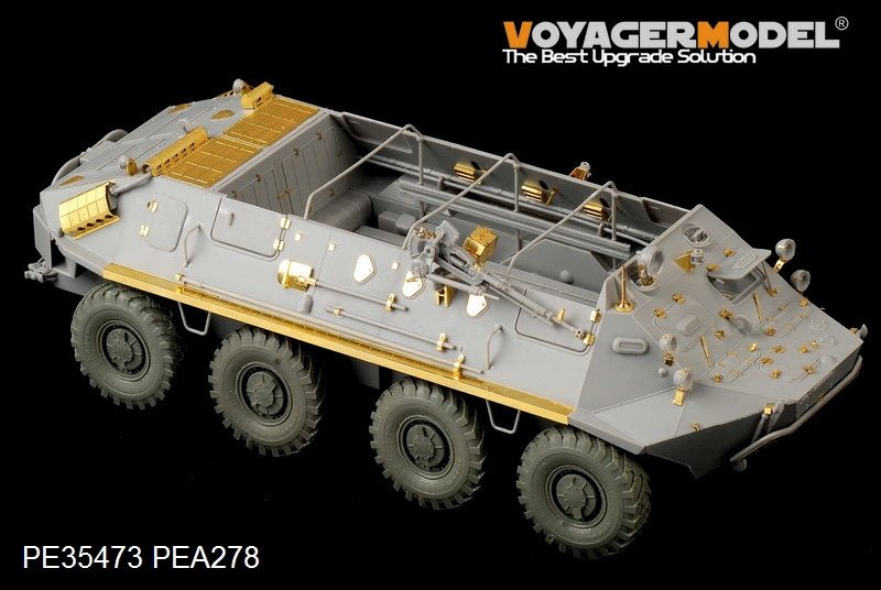 Maquette Voyager PE35473 BTR-60P APC russe moderne pour TRUMPETER 01542 1/35 – immagine 2