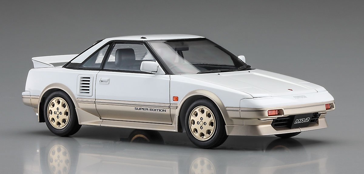 Hasegawa 20604 Toyota MR2 (AW11) Late Version Super Edition (1988) 1/24 – zdjęcie 3