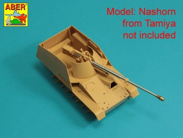 Aber 48L-44 Canon allemand 88mm Pak 43/1 L/71 pour Sd.Kfz.164 &amp;quot;Nashorn&amp;quot; / Pak 43/1 L/71 Canon 88mm pour Sd.Kfz.164 &amp;quot;Nashorn&amp;quot; 1/48 – image 6