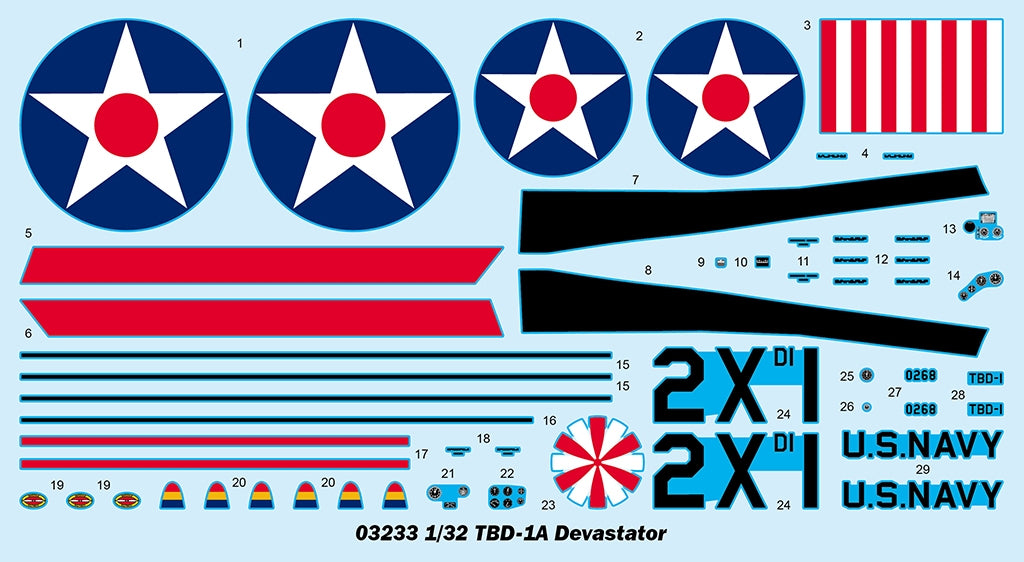 Trumpeter 03233 TBD-1A Dévastateur 1/32 – image 5