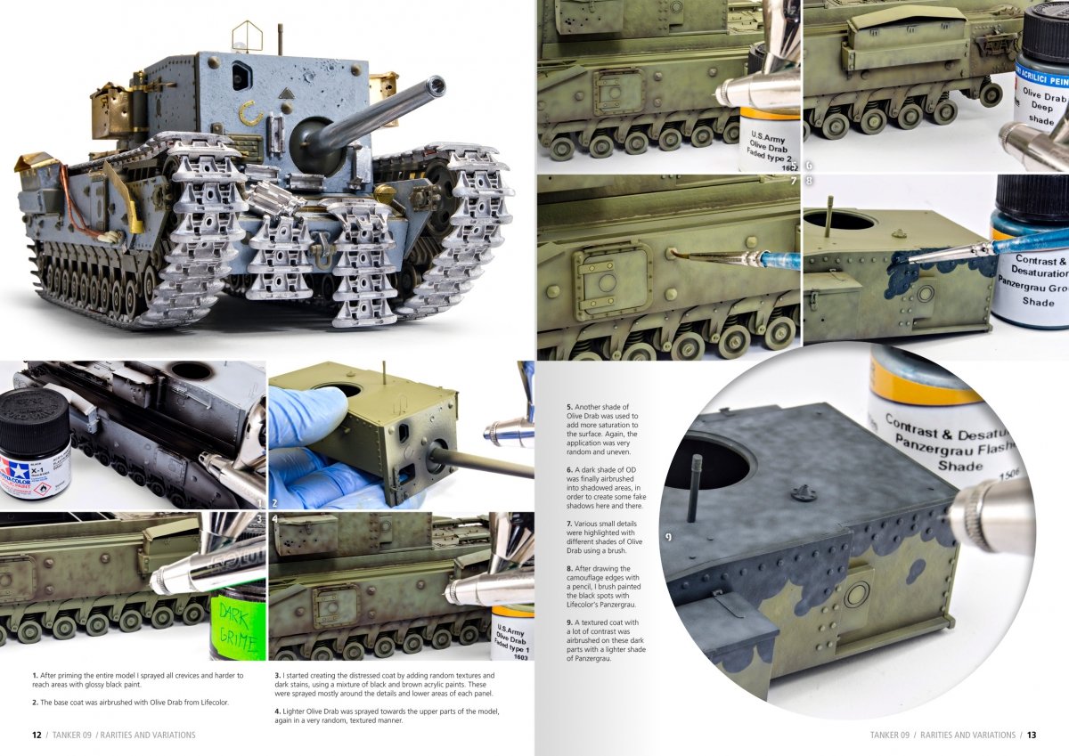 AK Interactive AK4835 TANKER ISSUE 09: RARITIES &amp;amp; VARIANTS (ENGLISH) – zdjęcie 3