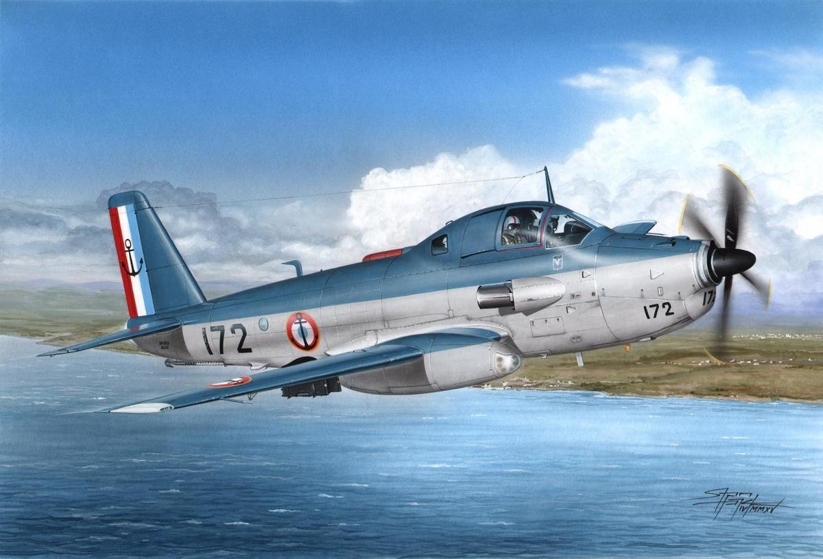 Azur FR0028 Breguet Alizé 1G France - SH 200 (1/72)