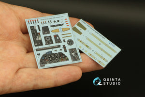 Intérieur imprimé en 3D et coloré sur papier décalcomanie Quinta Studio QD32158 Do 335A (HK models) 1/32 – image 5
