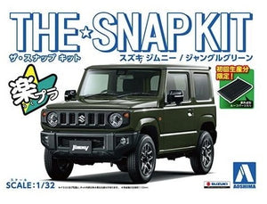 Aoshima 05777 Kit à emboîter Suzuki Jimny / Vert 1/32