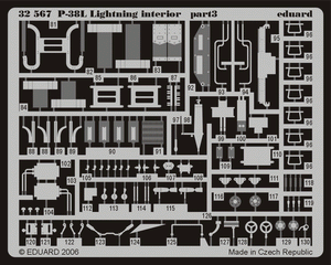 Intérieur du P-38L Eduard 32567 TRUMPETER 02227 1/32 – image 2