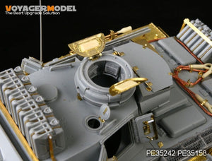 Voyager modèle PE35242 seconde guerre mondiale allemand Pz.Kpfw.III Ausf.N spz.Abt 501 Afrika pour DRAGON 6431 1/35 – imagen 8