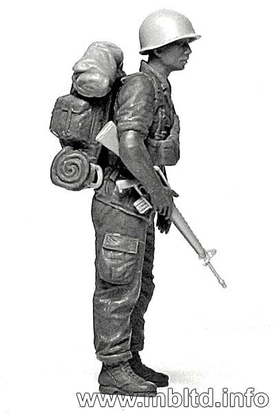 Master Box 3599 Marines américains « Patrouille » (série Guerre du Vietnam) (1/35) – immagine 3