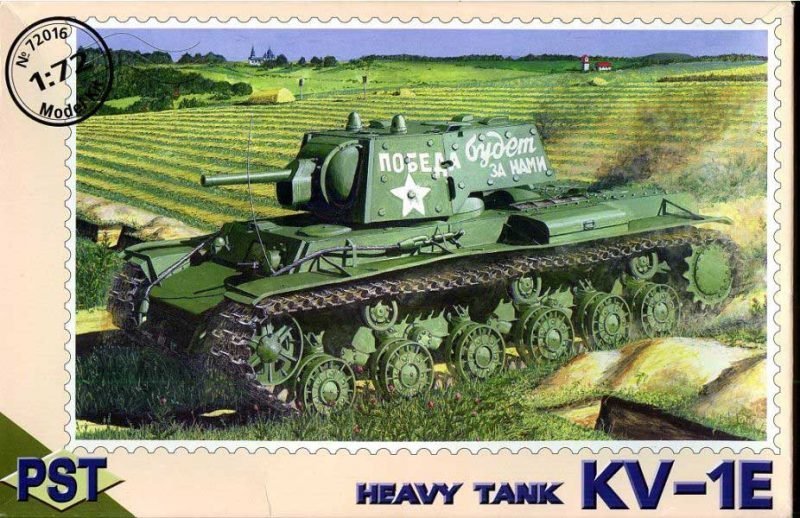 PST 72016 KV-1E Char lourd 1/72