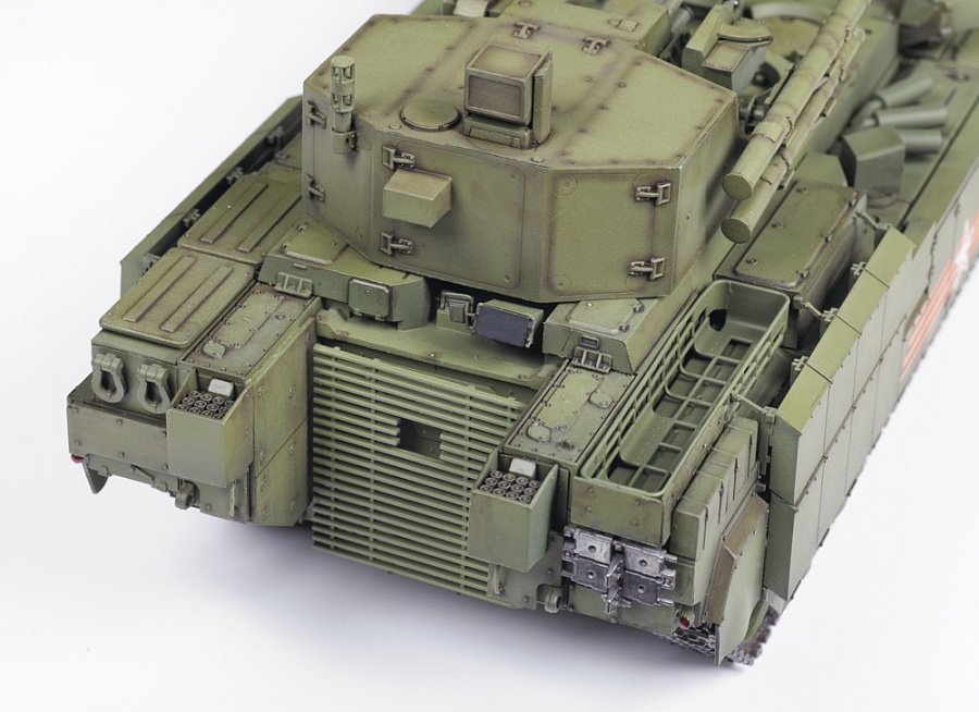 Maquette Zvezda 3623 du char russe T-15 « ARMATA » au 1/35, équipé d&amp;#39;un canon de 57 mm et de missiles « ATAKA ». – immagine 6