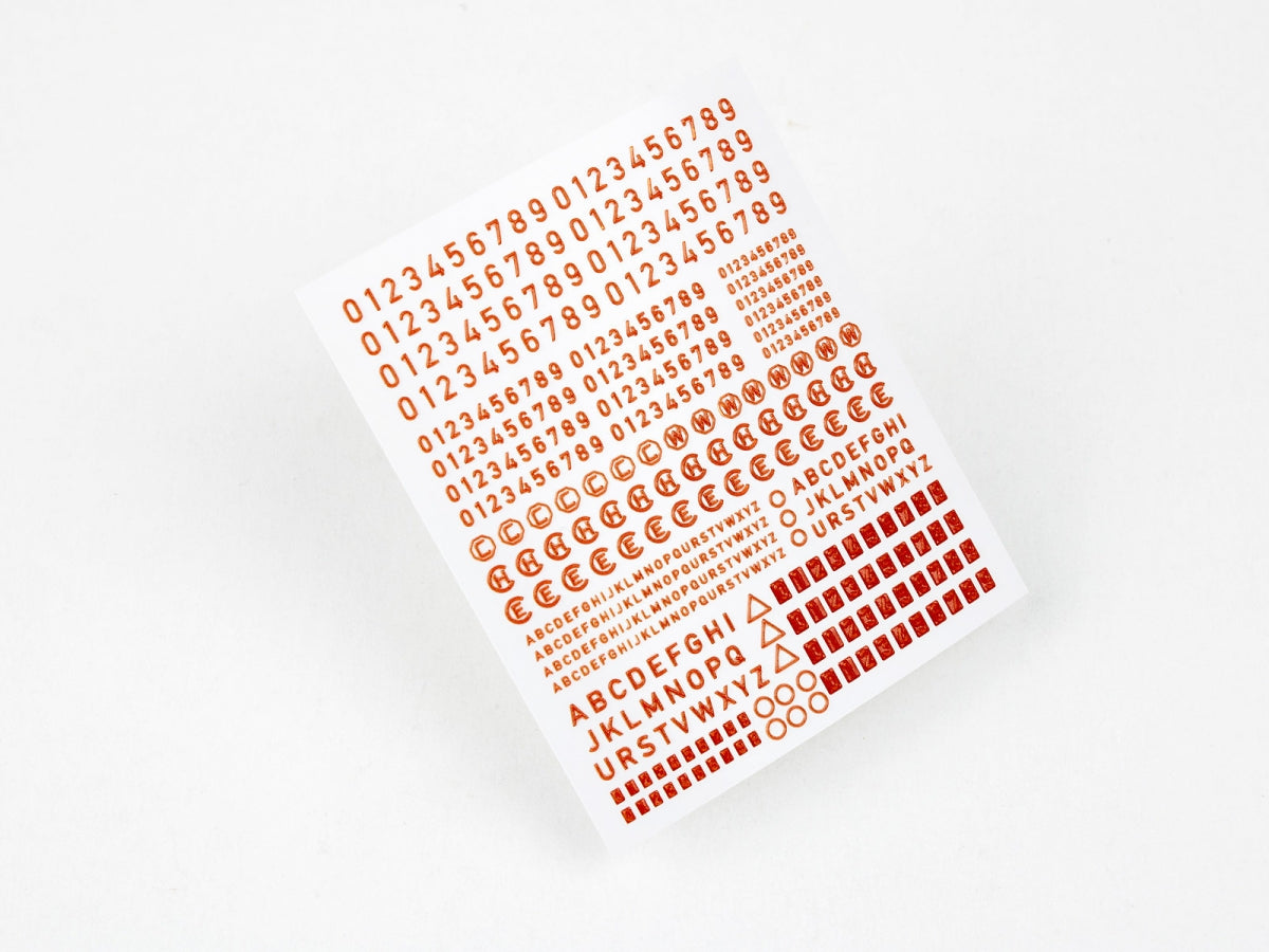 Red Fox Studio QS-35017 Chiffres et lettres pour véhicules blindés américains vol. 01 1/35 – image 5