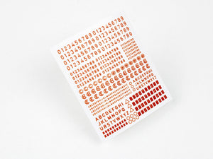 Red Fox Studio QS-35017 Chiffres et lettres pour véhicules blindés américains vol. 01 1/35 – image 5