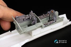 Intérieur imprimé en 3D et coloré du F-4N Phantom II de Quinta Studio QD+48486 sur papier décalcomanie (Academy) (avec pièces en résine imprimées en 3D) 1/48 – immagine 17