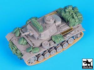 Ensemble d&amp;#39;accessoires Black Dog T72037 pour char allemand Pz.Kpw III Ausf.N DAK au 1/72 (Dragon) – image 3
