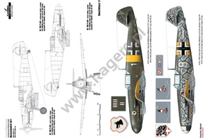 Kagero 7076 Messerschmitt Bf 109 F EN/PL – image 5